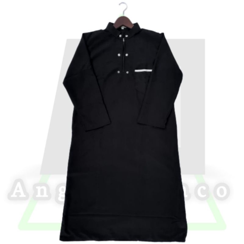 Jubah Gamis Pria Dewasa Hitam / Jubah / Gamis / Jubah Gamis / Jubah Gamis Pria / Jubah Gamis Pria De