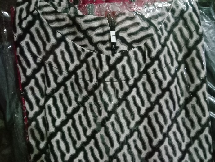 Terlaris Serut Genes Jelita Tunic Navbor Yelbor Whitbor Creambor Tunik Batik Modern Hrb030 Dolbi