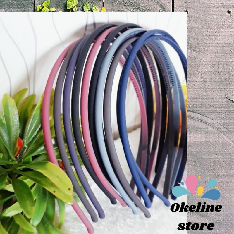 BANDO DOFF POLOS BANDO LIDI DOFF 0.5CM Bando Lidi Korea Bando Tipis