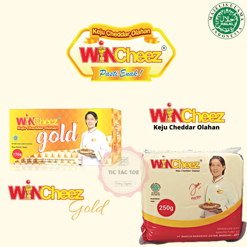 Keju Cheddar Wincheez 250gr HALAL (ED JULI 2024) Keju Chef Juna