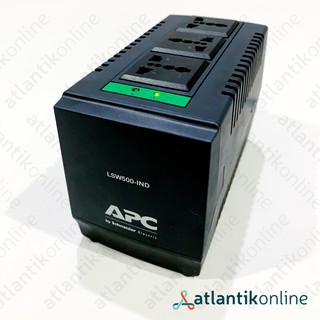 Stabilizer listrik voltage regulator 1200VA-600 Watt APC LSW1200-IND
