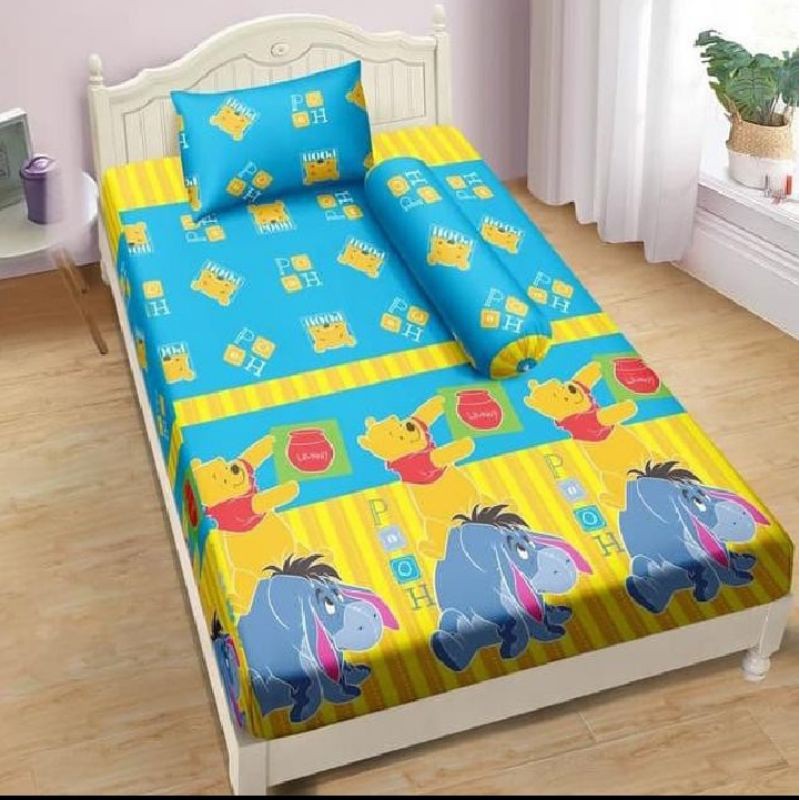 Sprei Lady Rose 100x200 & 120x200 Single Winnie The Pooh