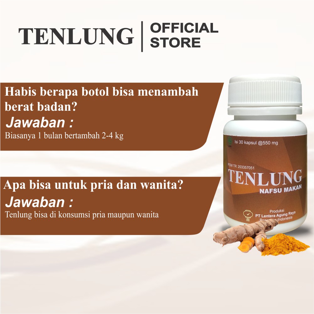Tenlung Nafsu Makan isi 30 kapsul
