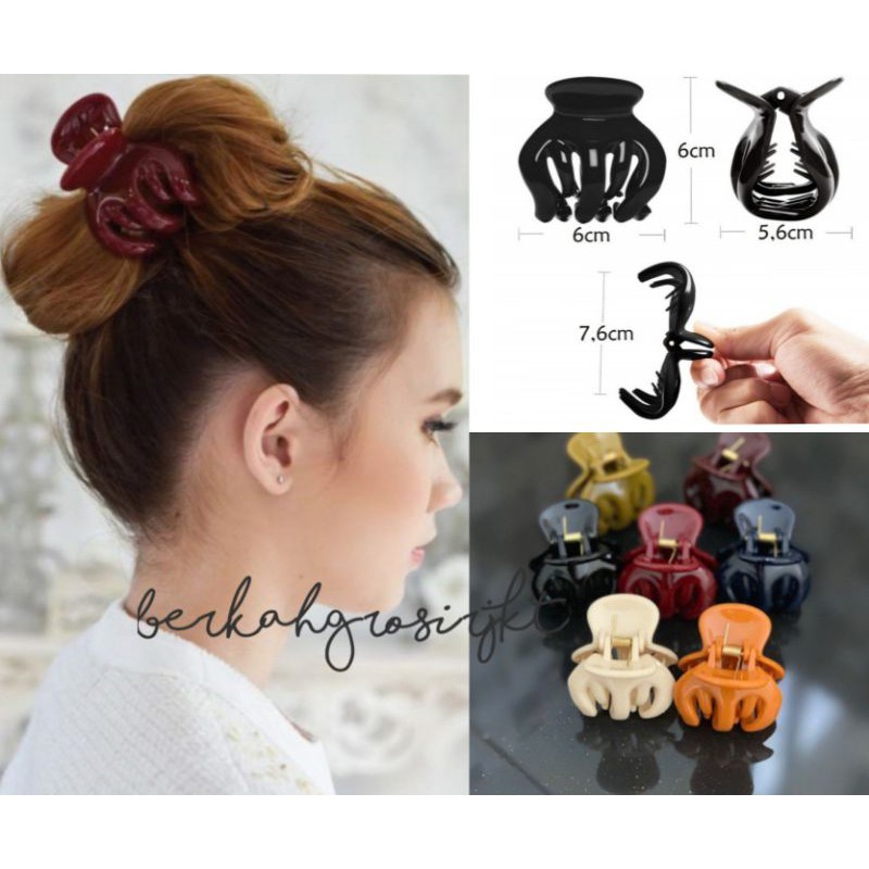 1PCS JEPITAN RAMBUT JEDAI 5CM DECLIP ORI /JEPIT REGULER BKK MURAH