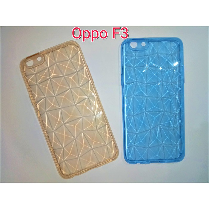TPU Case / Soft case Trans Diamond Oppo F3