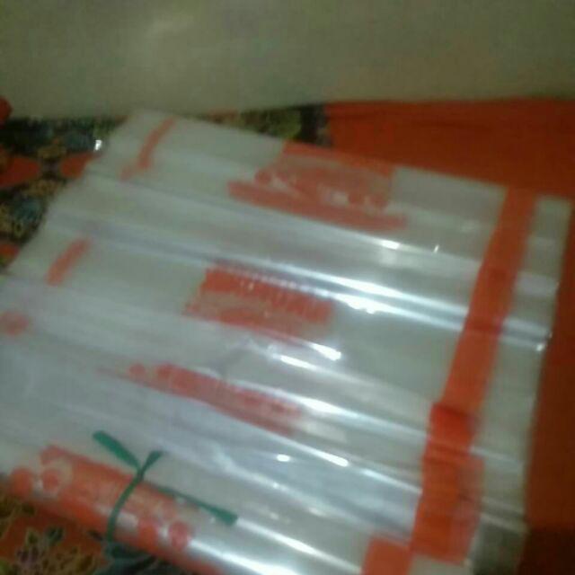 Plastik Sablon  Laundry Untuk Long Dres