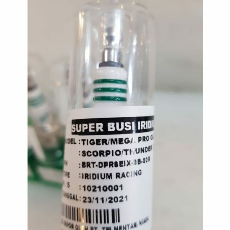 BUSI SUPER IRIDIUM BRT TIGER GL PRO GL MAX  MEGAPRO PRIMUS SCORPI0 CB 100/125