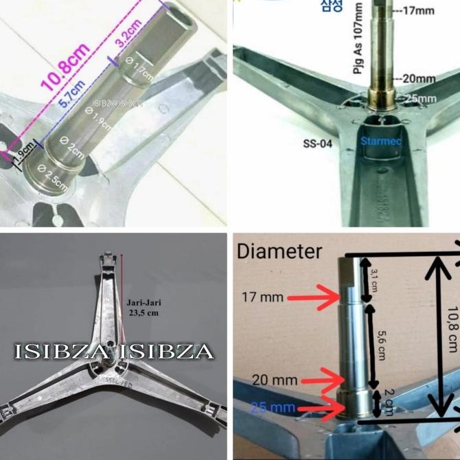 Segitiga Mesin Cuci Sanken Sfl 6560 As Kotak Shaft U 6204 6203 Isibza Shopee