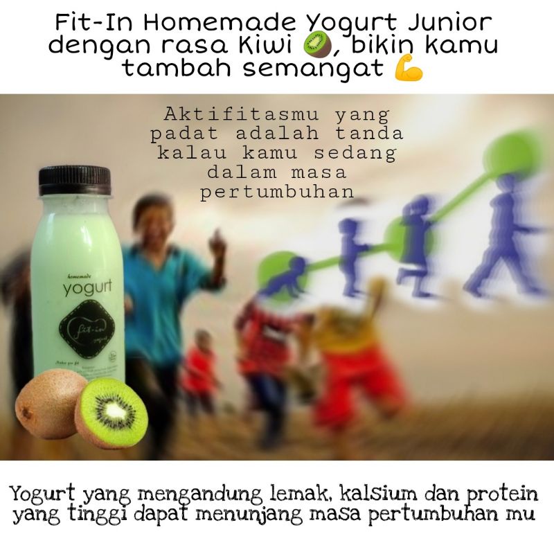 

Fit-In Homemade Yogurt Junior Kiwi