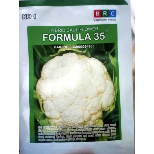 Benih Kembang Kol FORMULA 35 10gr