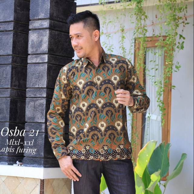 Hem Kemeja Batik Pria Batik Solo by Oslo Batik