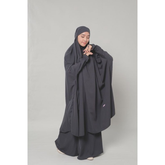 FRENCH KHIMAR . FRENCH KHIMAR RENDA . FRENCH KHIMAR MURAH SET BAHAN WOLFIS-abutua