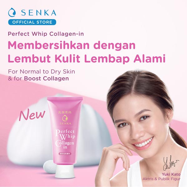 SENKA Perfect Whip Collagen in 50gr_Cerianti