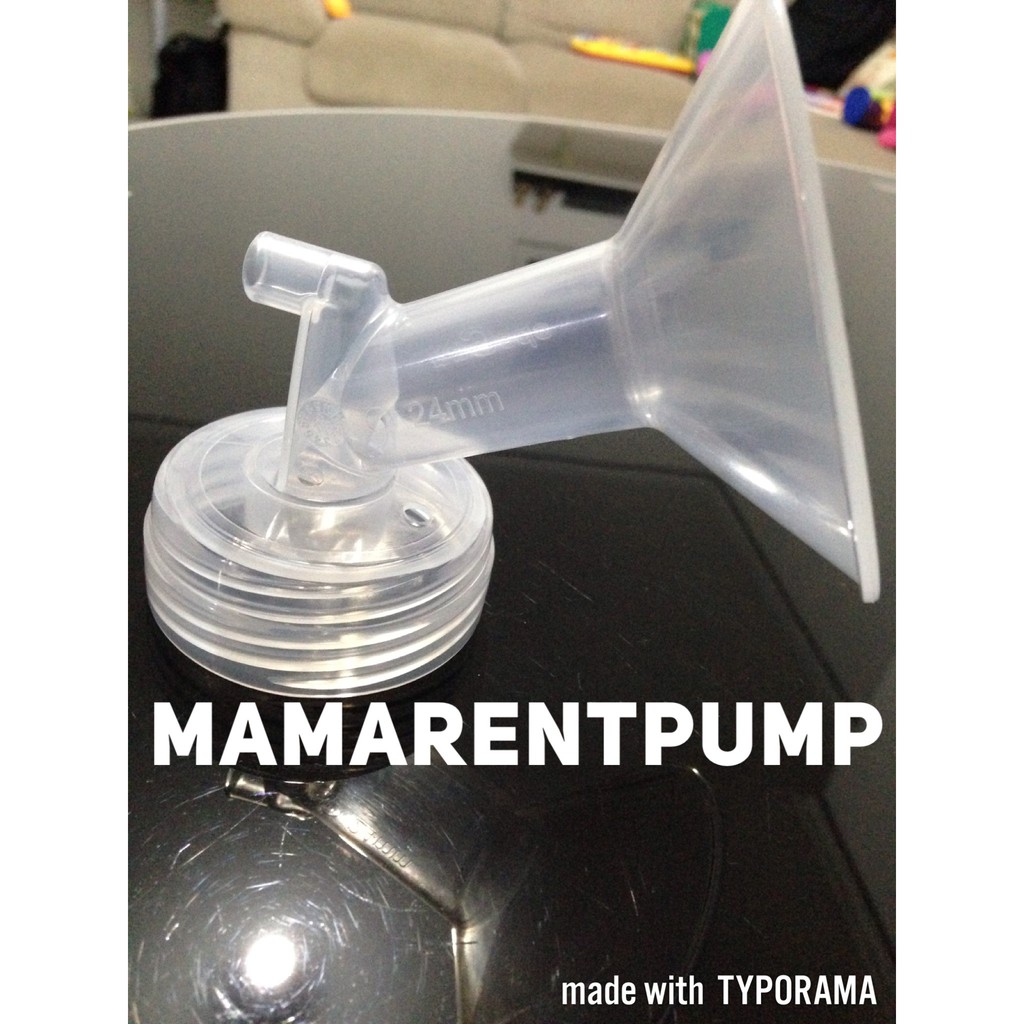 Size XS Corong Spectra 20mm 20 mm breastpump pompa ASI