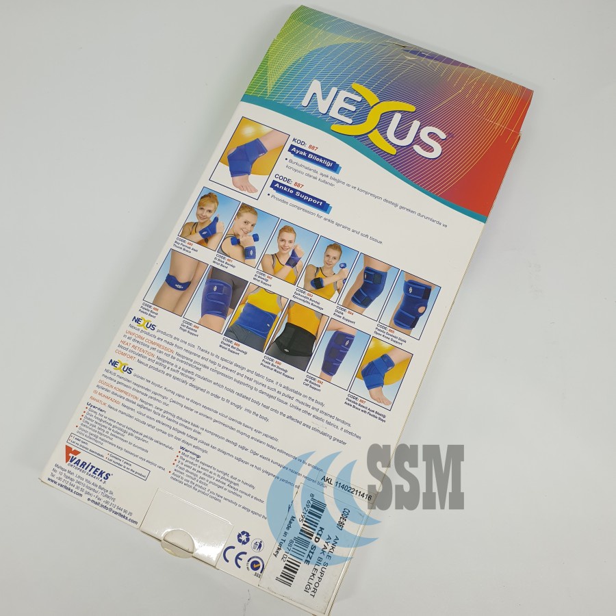 Knee support Anak / Terapi lutut anak / Variteks Nexus 887
