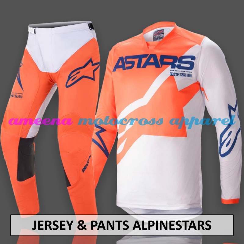 Jersey Custom Nama - Jerseyset Stelan - Jersey Celana Motocross - Jerseyset Stelan - Jersey Trail - Jersey Pants MX Adventure - Jersey Premium -AS021