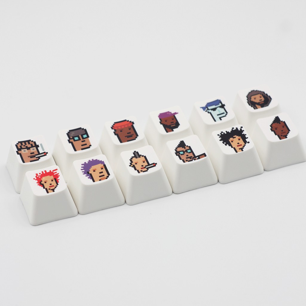 OEM Profile R4 NFT PBT Sublimation Decoration Personality Keycap