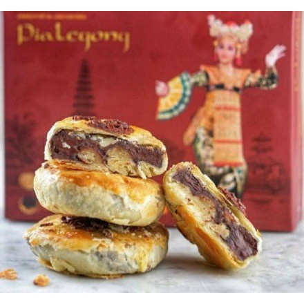 Pia Legong Bali Original Asli bakpia keju coklat isi 6pcs kue kering gurih asin masih renyah