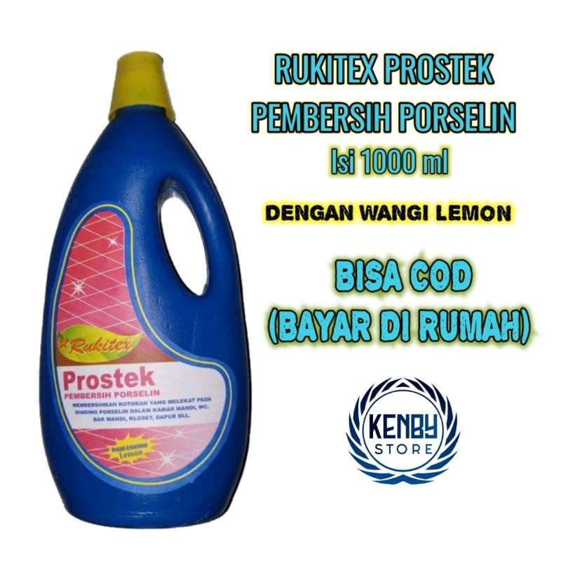RUKITEX PROSTEK PROSTEX PEMBERSIH KERAMIK TOILET KAMAR MANDI / PEMBERSIH KERAK TOILET AMPUH GROSIR M