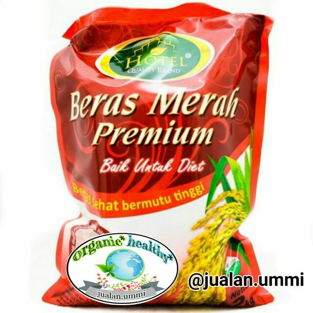 

2 kg Beras merah organik