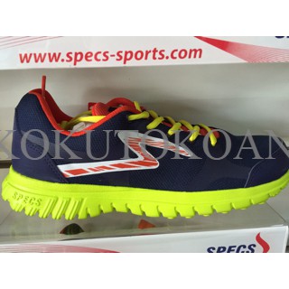 sepatu running specs asia gotham blue orange lime 2016 original 100%
