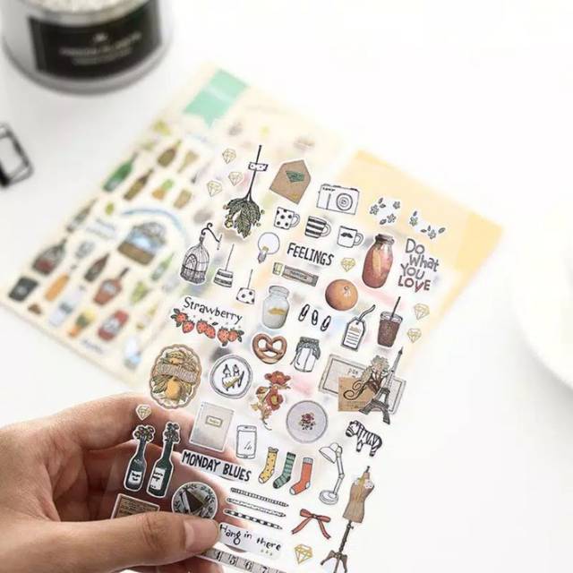 

Cute Korean Decoration Sticker untuk Scrapbooking DIY