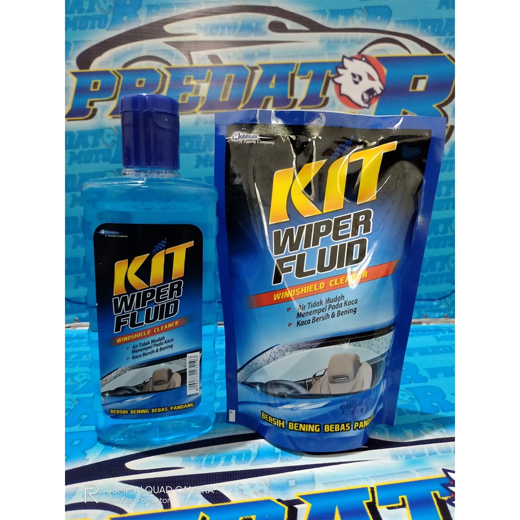 CAIRAN WIPER PEMBERSIH KACA MOBIL BENING BEBAS PANDANG KIT WIPER FLUID