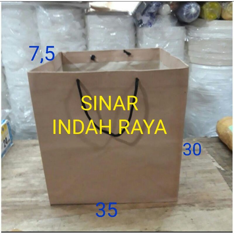 

Paper Bag Polos Premium Ukr 35x30x7,5 cm