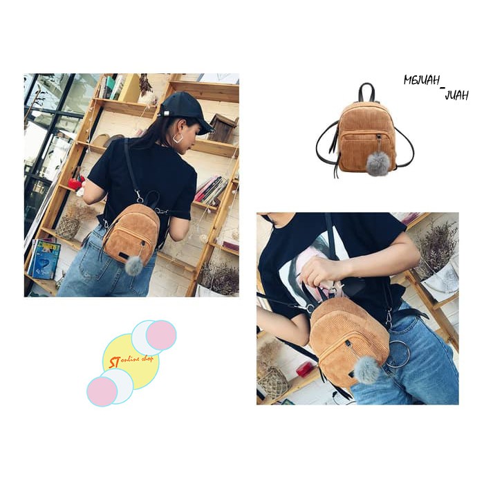tas wanita/tas/tas ransel mini/ransel mini/Korea Sweet Mini Backpack