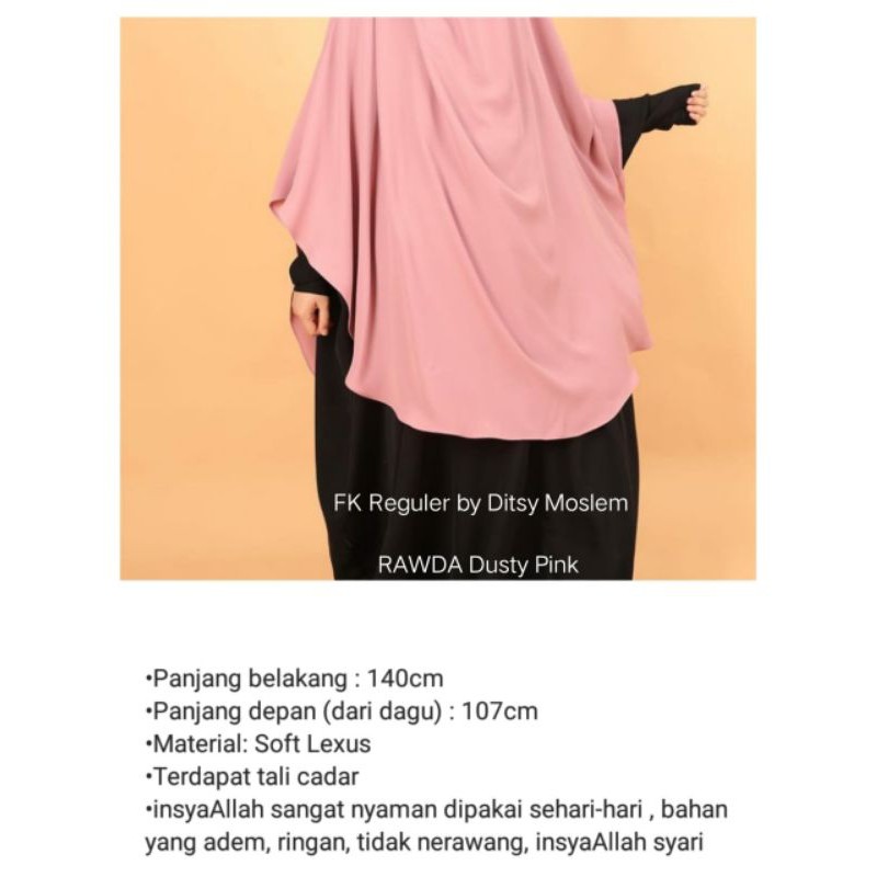 DITSY MOSLEM Rawda Dusty Pink