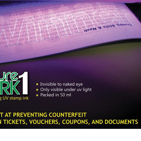 

☊ Tinta Stempel UV Kertas | UV Invisible Ink | SecureMark1 - 10 ml - SecurMark1 10ml ➶