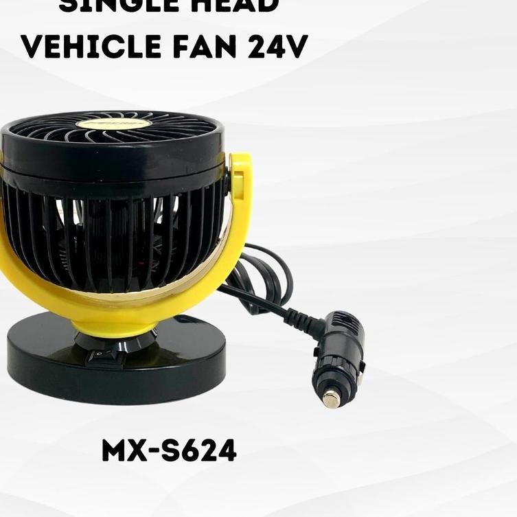 ➽ Micmax Kipas Angin Mobil 24 Volt Portable Super Kencang ➩