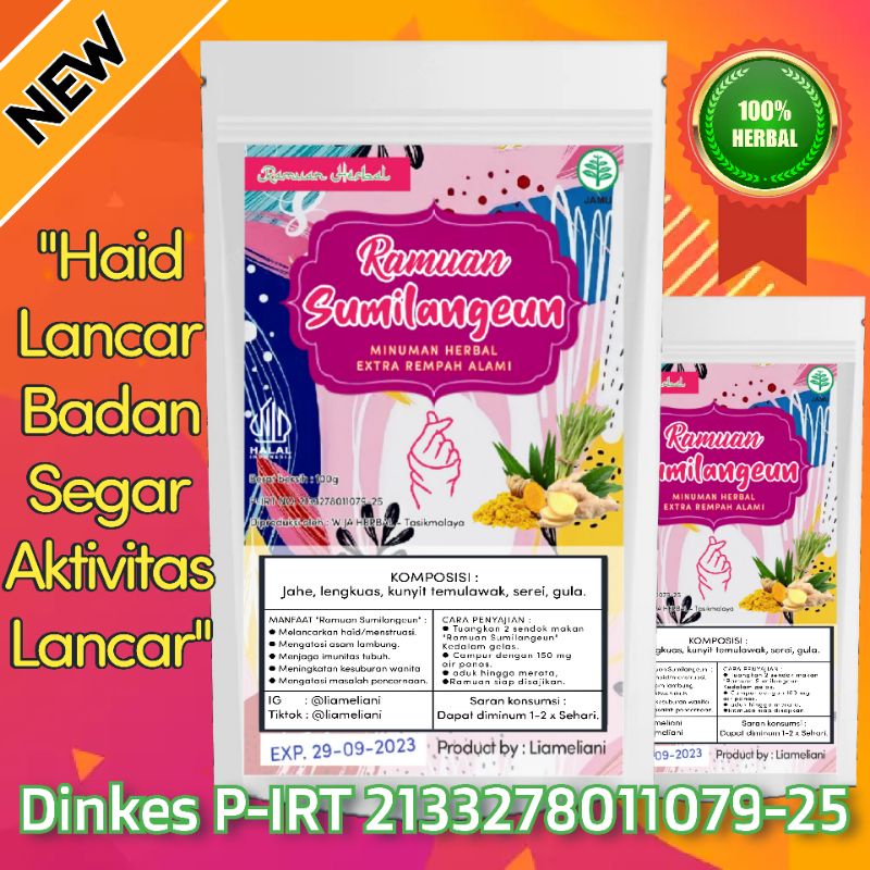 

Ramuan Sumilangeun by Liameliani kemasan pouch 100g