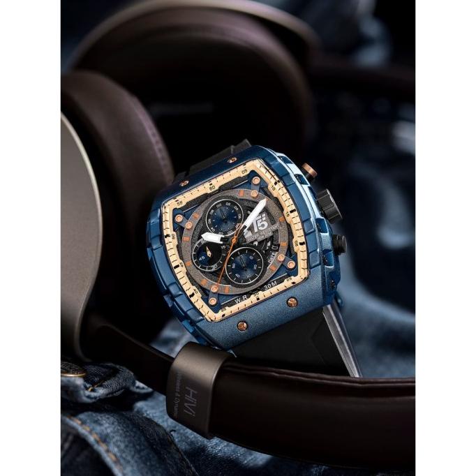 Jam Tangan Pria Original T5 H3856 Rubber Original Barinasstore