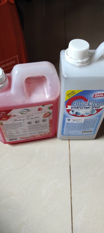 Dahlia Blue Clean Disinfectant Spray Refill 1000 Ml