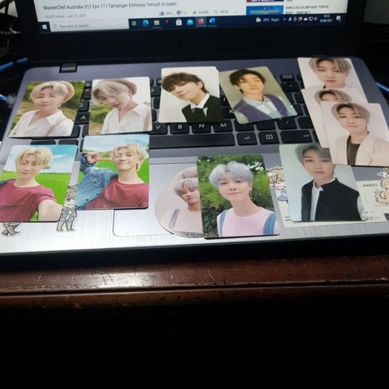 PC dan Clear Sticker An Ode The8