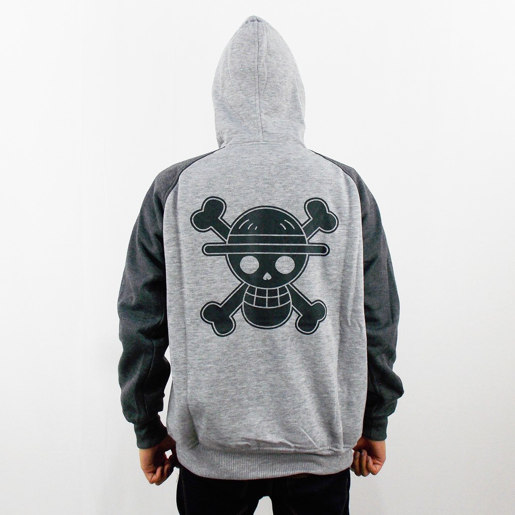 JAKET ANIME ONE PIECE MONKEY D LUFFY - JAKET ONE PIECE STRAW HAT PIRATES - JAKET MUGIWARA PIRATES 01