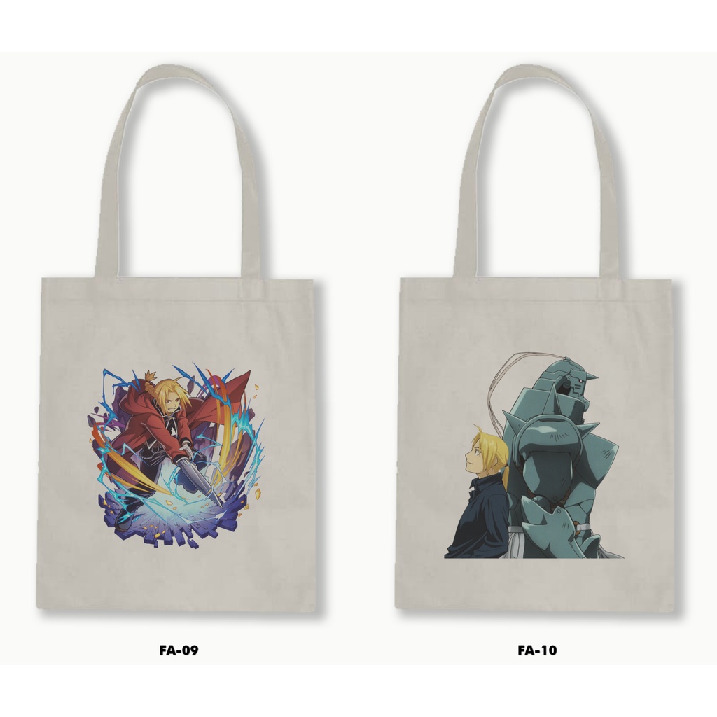 TOTE BAG BLACU - FULLMETAL ALCHEMIST