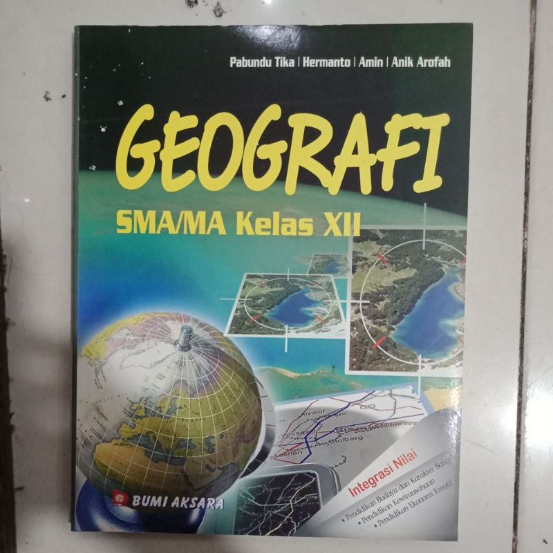 Geografi kls 3 SMA KTSP 2006