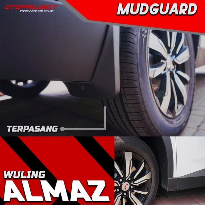 Mudguard Wuling ALMAZ / Mud Guard Wuling Almaz / Karpet Lumpur Wuling Almaz OTOPROJECT