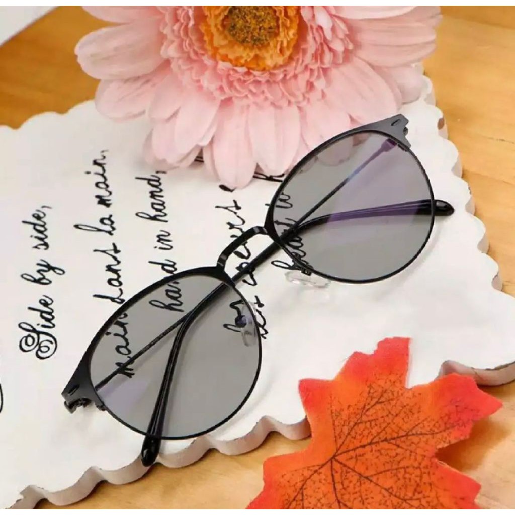 DISKON-ASLI- Kacamata Wanita/Pria F1920 Gratis Lensa Photocromic Berubah Warna,Kacamata Minus,Kacama