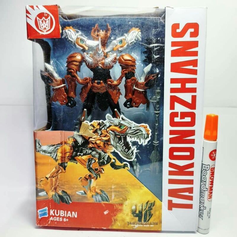 mainan action figure transformee kubian dinobotGrimlock
transformers
kubian taikongzhans