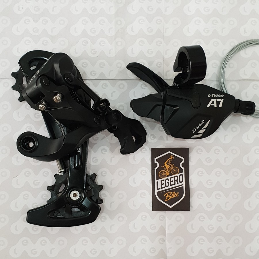 LTWOO Paket RD Long Cage + Right Shifter kanan 10 Speed