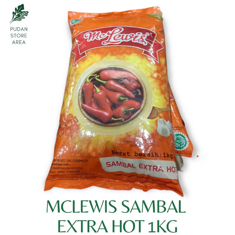 

MCLEWIS SAMBAL EXTRA HOT 1 KG
