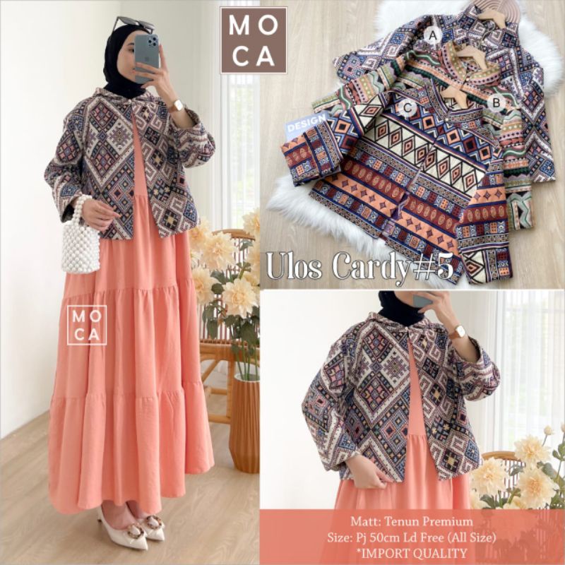 Ulos Cardy #5 Tenun Premium Original by Moca