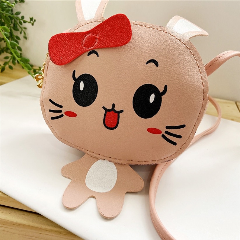 NEW Tas Anak  Slempang coin  import / Sling Bag Anak motif animal