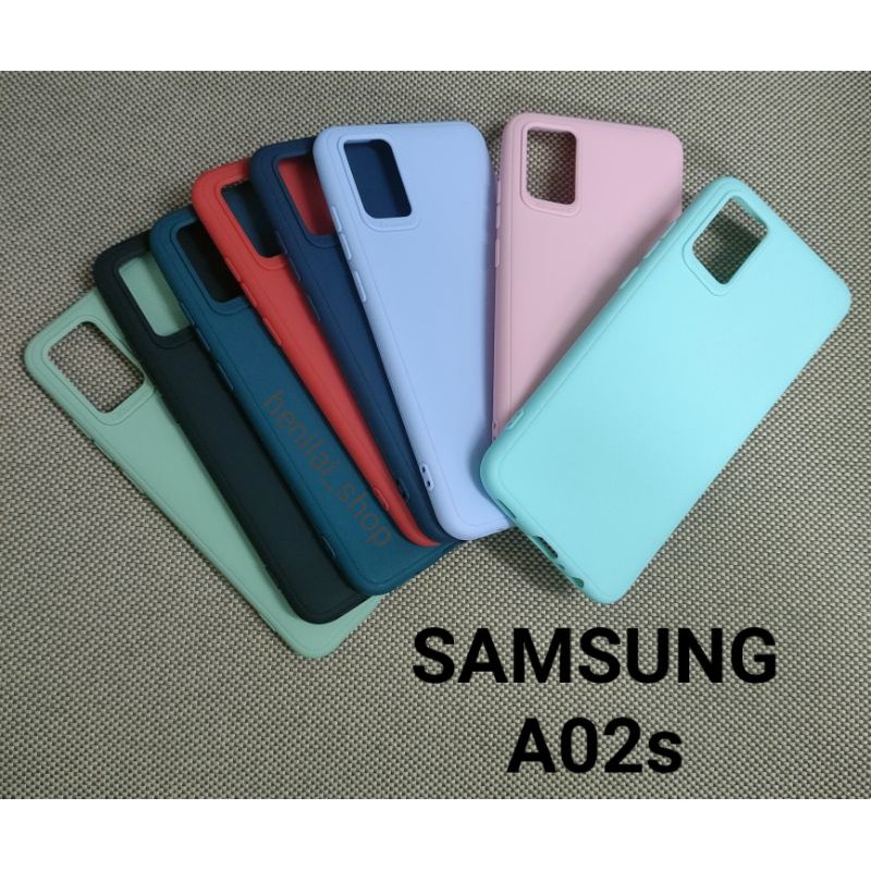 Case Samsung A02s A12 A02 Softcase My Choice Case Macaron warna Silikon Hp softshell candy