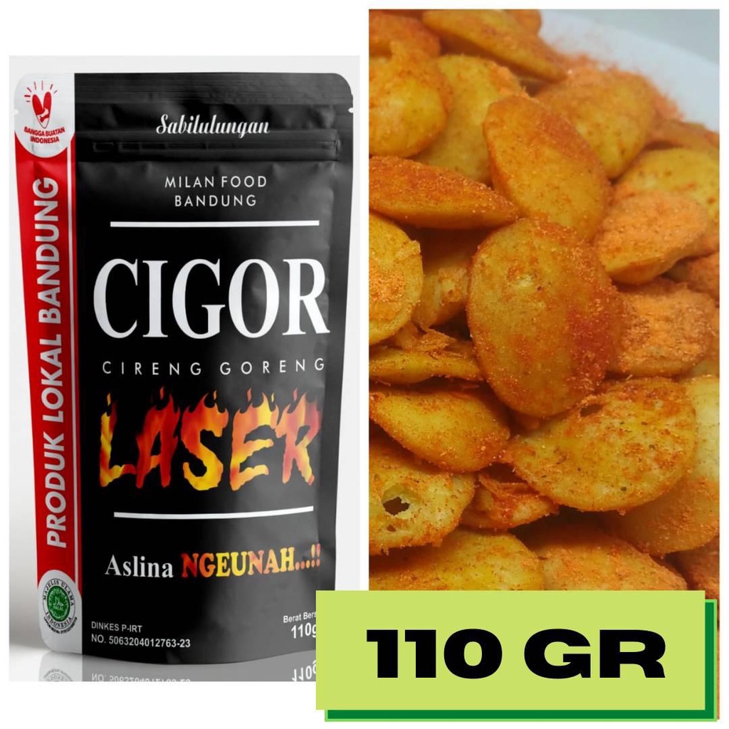 

Milan Food - Makanan Ringan Cigor Laser Crispy Bandung