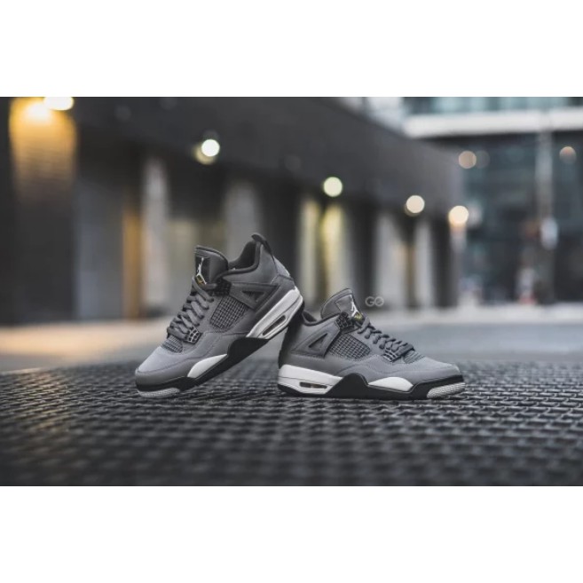 Nike Air Jordan 4 Retro Cool Grey - Sepatu Basket