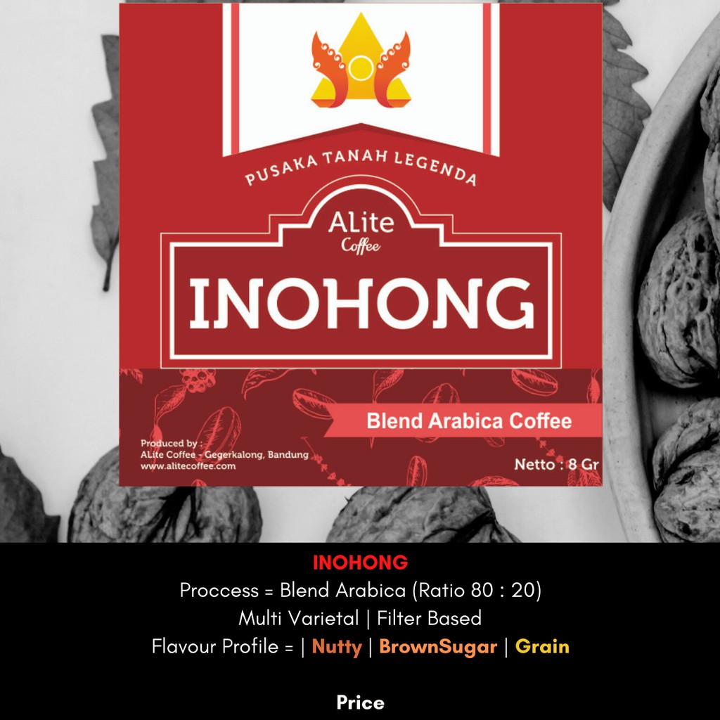 

Kopi Palasari Pouch Arabika 125 gram INOHONG | ALite Coffee